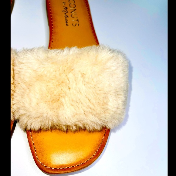 Faux Fur Sandals - Picture 3 of 3